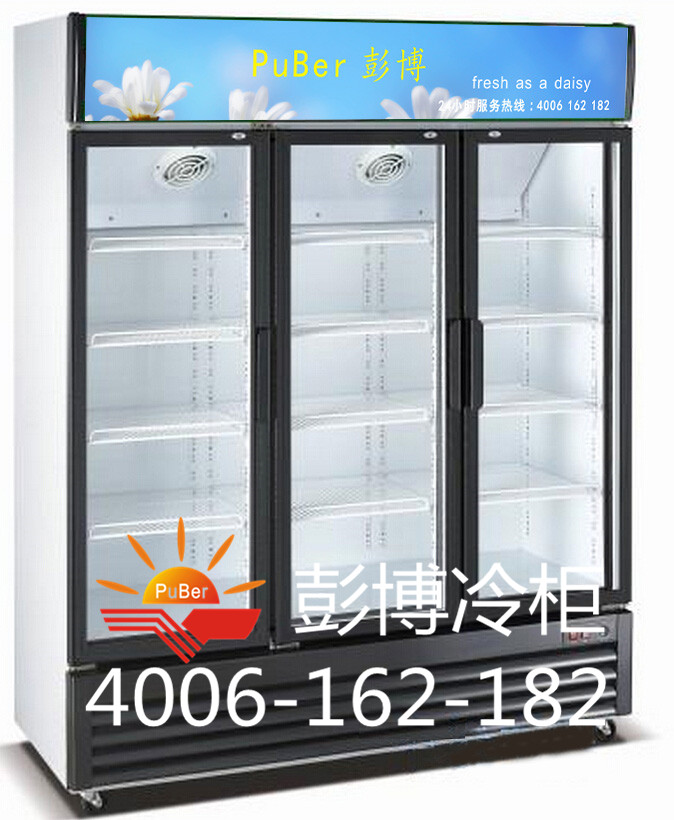 C003款三门展示柜冰柜 PB-1300C3